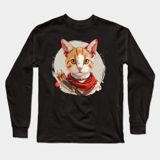 atreus as cat Long Sleeve T-Shirt